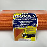 Сітка Склотканинна Жовтогаряча Works Фасадна Армована штукарурна 160 г/м2 — 5*5 мм