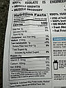 Изолят протеина, EVL Nutrition 100% Isolate Protein 455 gram, фото 3