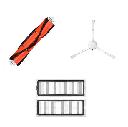 Набір комплектуючих №6 для робота-пилососа Xiaomi Vacuum Mop 1С STYTJ01ZHM, Mop 2 Dreame F9, фото 1