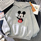 Жіноче худі з принтом Міккі Маус. Mickey Mouse, фото 8