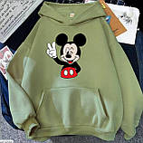 Жіноче худі з принтом Міккі Маус. Mickey Mouse, фото 9