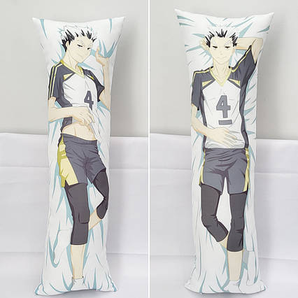 Дакімакура Волейбол Котаро Бокуто (54см х 18см) / Haikyuu | Аніме подушка
