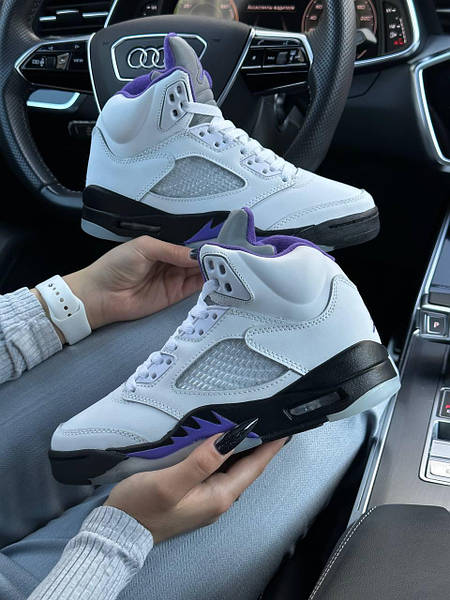 Jordan white purple blue hot sale