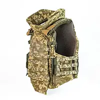 Полегшений бронежилет "Сармат" з балістичним протиуламковим пакетом 1 класу захисту (ММ-14) ТМ Балістика