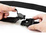 Ремінь тактичний швидкознімний із магнітною пряжкою Tactical Belt 120x3,8 см Чорний, фото 9