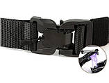 Ремінь тактичний швидкознімний із магнітною пряжкою Tactical Belt 120x3,8 см Чорний, фото 4