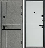 Ультра (квадро) Securemme мод. 540/249 wavestone grey / білий супермат (квартирний тип)