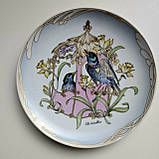 Порцелянова тарілка Hutschenreuther Птахи-Апріл, фото 3