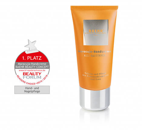 КРЕМ ДЛЯ РУК З ОЛІЄМ МАРАКУЇ І СЕЧОВИНОЮ 30 МЛ (MARACUJA-HANDCREME), фото 1