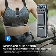 Цифровий відеореєстратор з поворотним об'єктивом та нічною зйомкою NO109-110 HD WIFI Бездротова міні-камера, фото 8