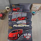 Комплект постільної білизни ранфорс підлітковий Clasy Racing Team