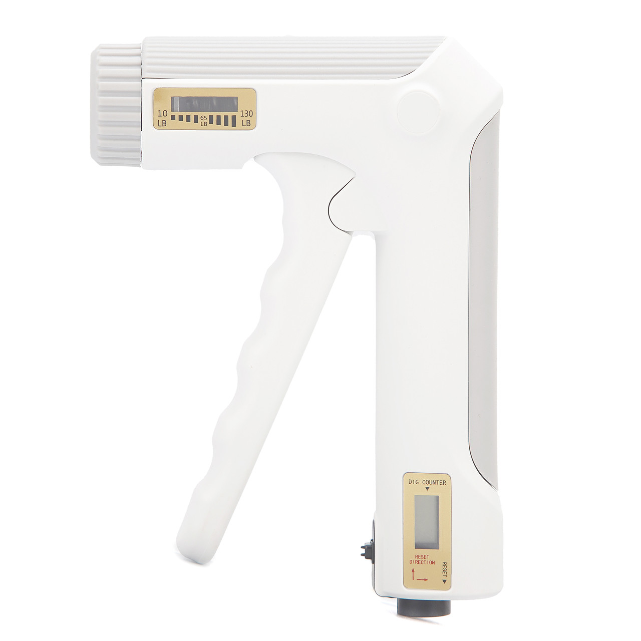 Еспандер кистьовий Cornix 5-60 кг з регульованим навантаженням та електронним лічильником XR-0281 White, фото 1