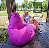 Крісло мішок, Безкаркасні меблі пуф крісло, Крісло мішок для дорослих XXL, Безкаркасні меблі, фото 6