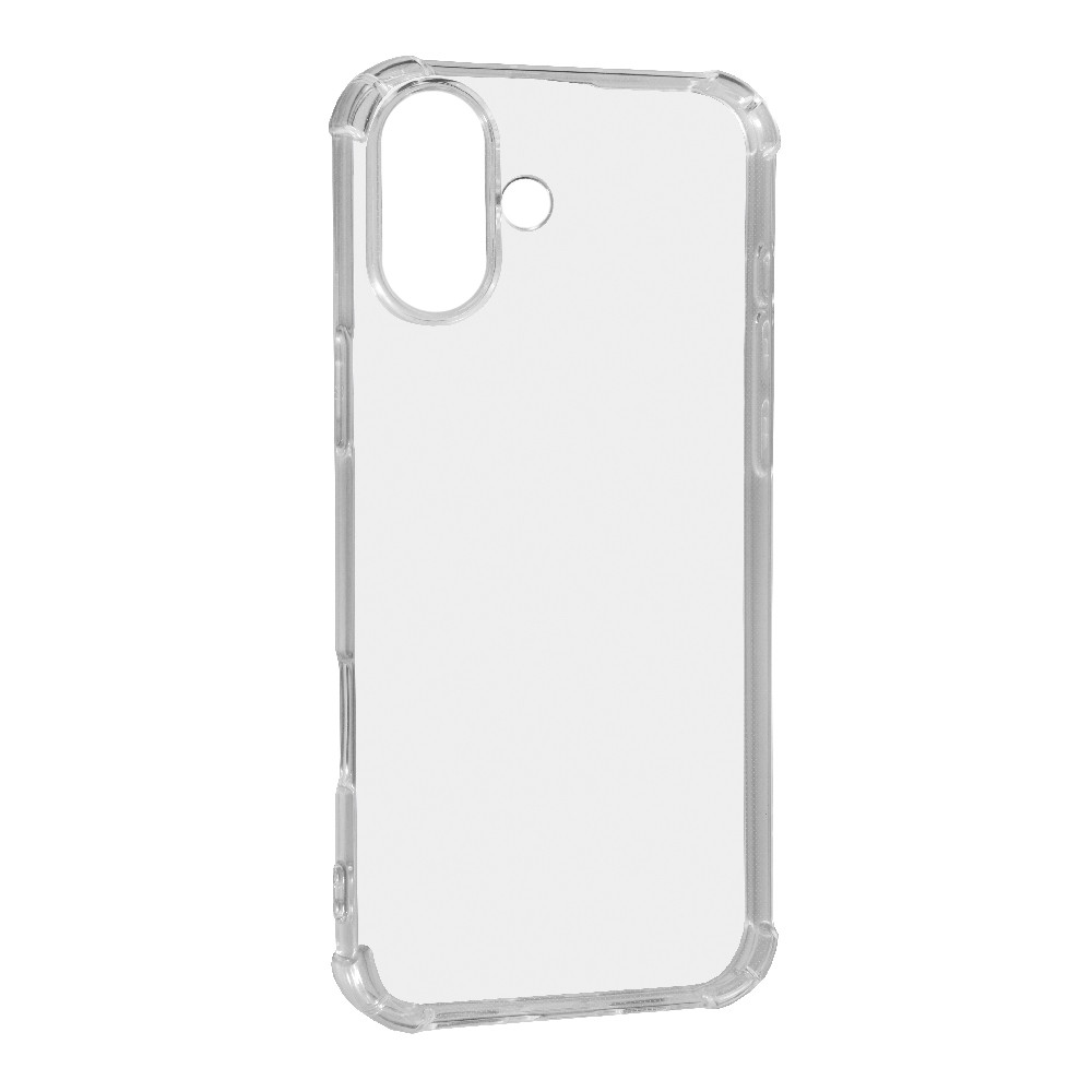 Силіконовий чохол Shock proof для Apple iPhone 16 Transparent