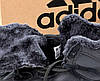 Чоловічі зимові кросівки Adidas Yeezy 500 Mid Winter Dark Grey (Сірі) Взуття Адідас Ізі 500 шкіра замш тепле хутро зима В'єтнам, фото 6