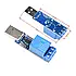 1-канальний релейний модуль керування послідовним портом USB, 5В-250В, 10 А, 9600 біт/с, фото 2