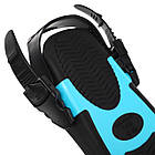 Ласти тренувальні короткі з відкритою п'ятою CIMA 8968 розмір S-M (37-42) Blue-Black, фото 5