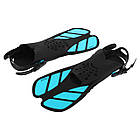 Ласти тренувальні короткі з відкритою п'ятою CIMA 8968 розмір S-M (37-42) Blue-Black, фото 4