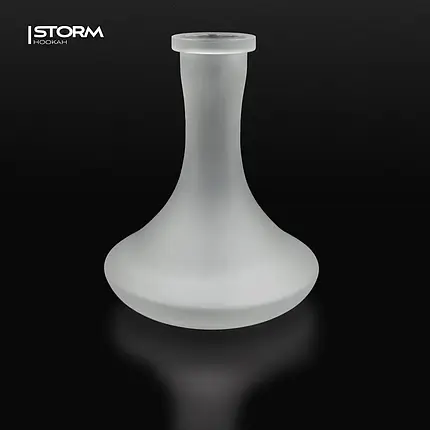 Колба Craft STORM для кальяну - Soft Touch (білий піскострум), фото 1