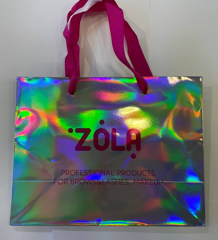 Пакет великий голографічний ZOLA