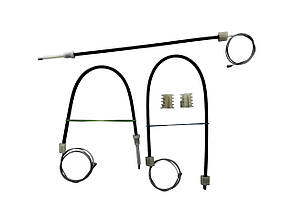 Троси склопідіймача Geely Emgrand EC7  передньої лівої/правої двері 1067001503, 1067001502, 06701512