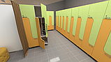 Шафа універсальна в установах, спортзал LOCKER 46 місць ST-218, фото 4