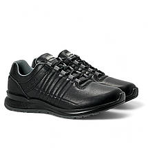 Кросівки чоловічі осінні Grisport Ergo-Flex (Італія) шкіряні чорні водонепроникні демі осінь/весна 42811A50, фото 4