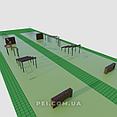 Смуга перешкод (військово-спортивний комплекс, вуличний спортивний майданчик) RX7062, фото 2