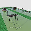 Смуга перешкод (військово-спортивний комплекс, вуличний спортивний майданчик) RX7062, фото 5