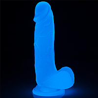 Фалоімітатор на присосці Lumino Play Dildo, що світиться, 7.5''