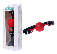 Кляп Ball Gag - Fetish B Series с отверстиями для воздуха ексклюзивно в Полуничка18+