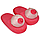 Slipper Boobs pink (Busenpuschen) капці для дому у формі жіночих грудей рожеві розмір 42-45 теплі новинка, фото 3