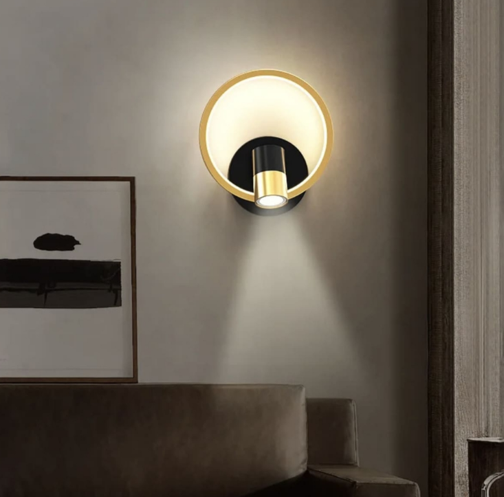 Світильник Hop у чорному корпусі B 18/1 BK+AB, фото 1