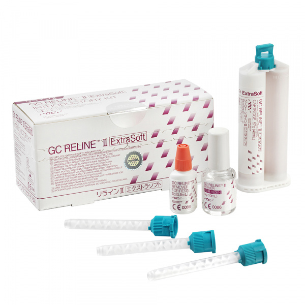 RELINE II EXTRA SOFT Intro Kit — А-силіконовий матеріал для прямого м'якого перебазування