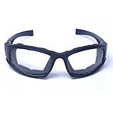 Окуляри тактичні захисні зі змінними лінзами X7 Polarized Чорний, фото 6