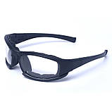 Окуляри тактичні захисні зі змінними лінзами X7 Polarized Чорний, фото 7