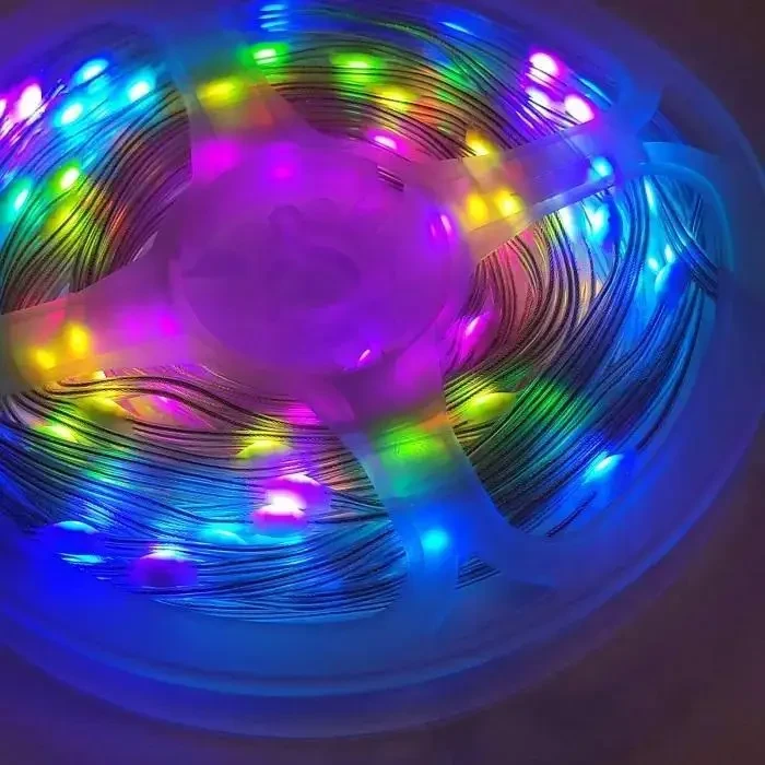 Світлодіодна стрічка LED LAMP 5 м+ QR-код LED LAMP MDX-155, Освітлення з керуванням зі смартфона SV227
