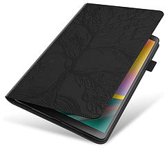 Чохол книжка Wood Book на планшет Xiaomi Redmi Pad SE (8.7") / чорний, фото 4