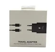 Зарядний пристрій Adapter 9174 Type-C 25 W з кабелем Black YU227