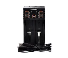 Універсальний зарядний пристрій павербанк LiitoKala Lii-202 PowerBank для всіх акумуляторів YU227, фото 4