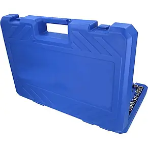 Набір інструментів 216 предметів 1/4" 3/8" 1/2" дюйма (6 г) (4-32 мм) у посиленому кейсі YU227, фото 4