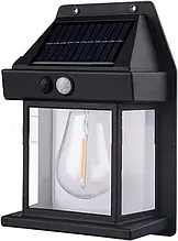 Світильник SOLAR WALL LAMP з датчиком руху для саду, двору YU227