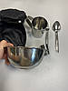 Набір посуду на одну персону із нержавіючої сталі в компактній сумці, фото 7