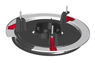 Кріплення для мікрофонів BIAMP Parlé TCM-X-FM Black
