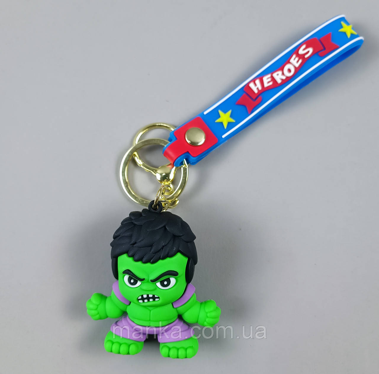 Брелок фігурки героїв Месники Marvel Avengers супергерої C 67035 халк, фото 1