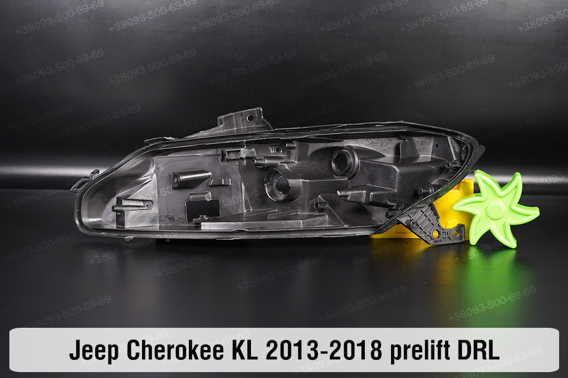 Корпус денного ходового вогню (корпус ДХВ) Jeep Cherokee KL (2013-2018) дорест лівий, фото 1