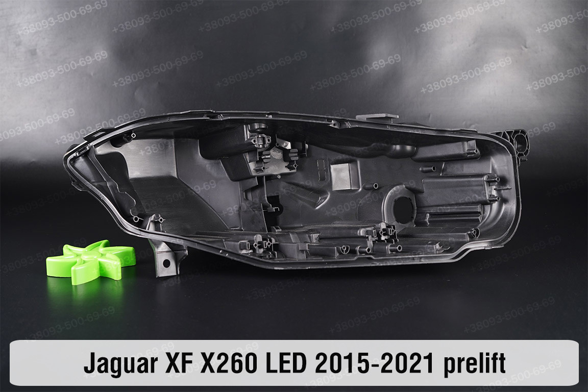 Корпус фари Jaguar XF X260 LED (2015-2021) дорест правий