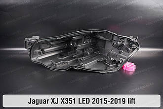 Корпус фари Jaguar XJ X351 LED (2015-2019) рест лівий