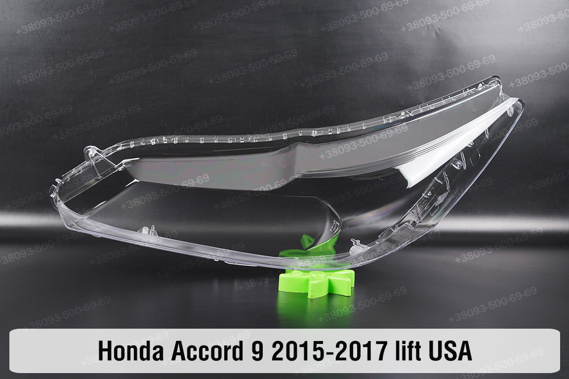Скло фари Honda Accord 9 USA (2015-2017) рест ліве, фото 1