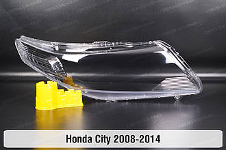 Скло фари Honda City (2008-2014) праве